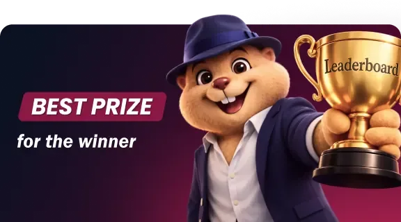 LuckySpy battle leaderboard with the best prizes