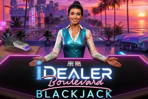 iDealer Boulevard Blackjack live game at LuckySpy